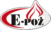 Logo E-Poż - usługi przeciwpożarowe